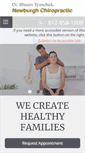 Mobile Screenshot of newburghchiropractic.com